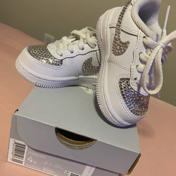 Only wore them once custom with crystals - Picture 1 of 2